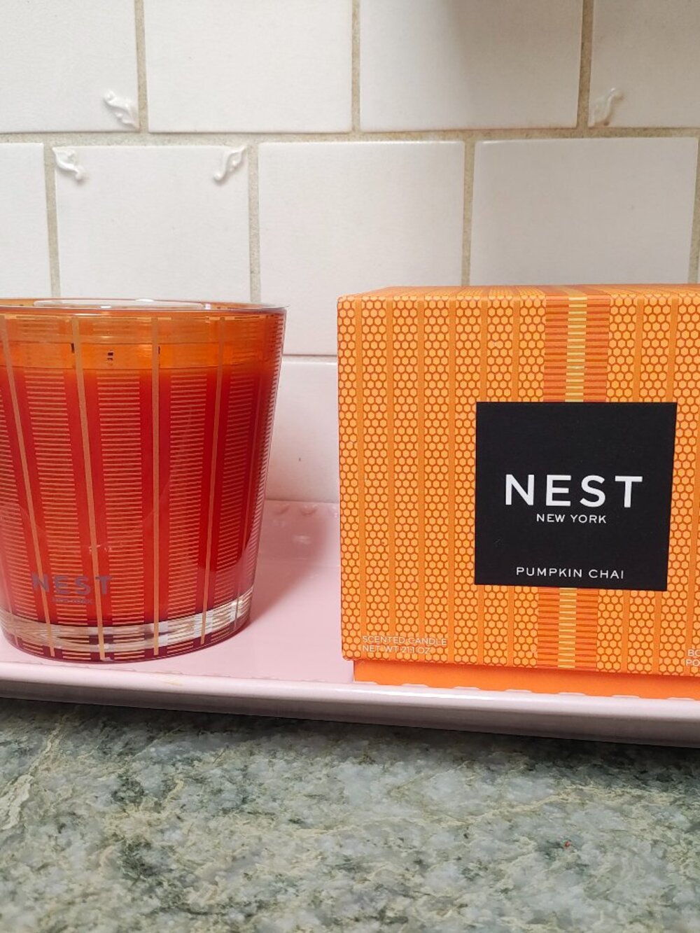 NEST CANDLE PUMPKIN CHAI FALL 3 WICK